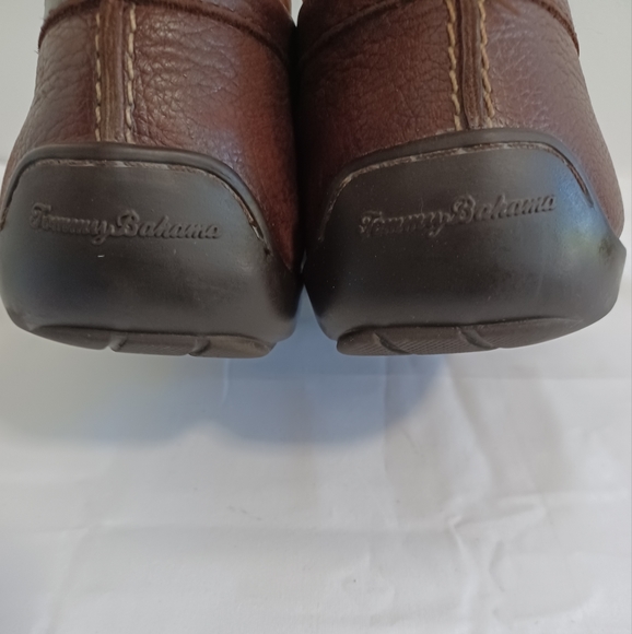 Tommy Bahama men's orion leather slip-on  loafers Brown size 9.5m - Picture 7 of 12